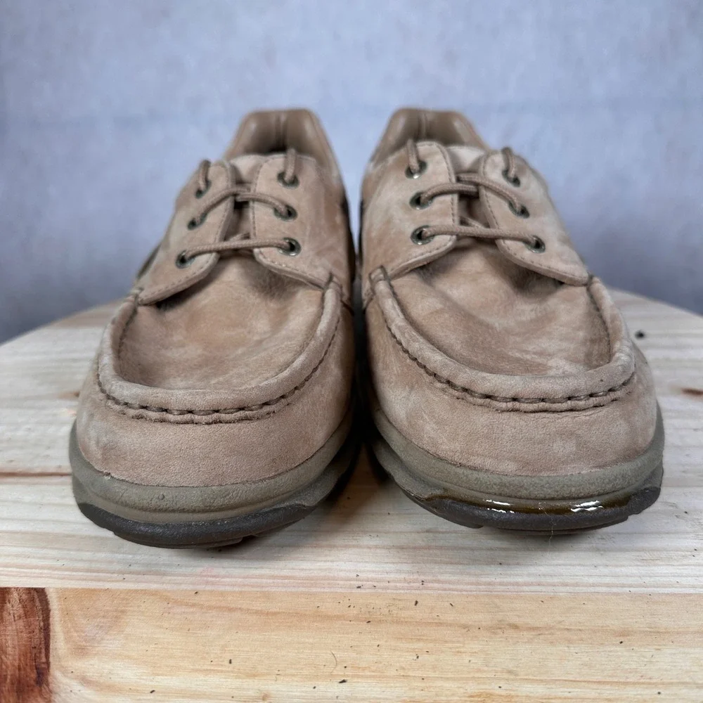 Rockport leather boat
